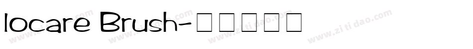 locare Brush字体转换